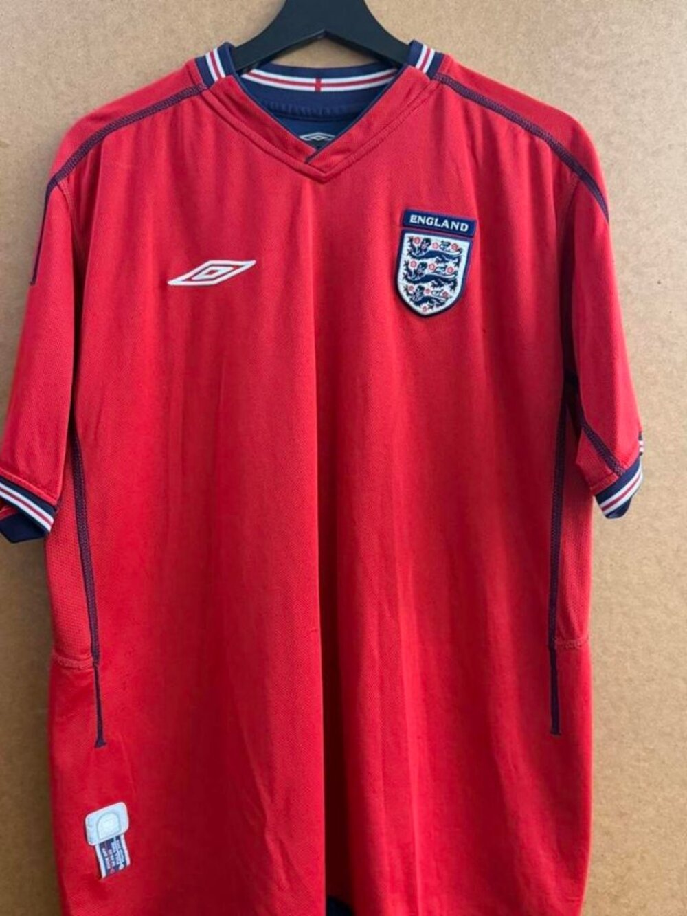 England 2002/03 Umbro Home Shirt